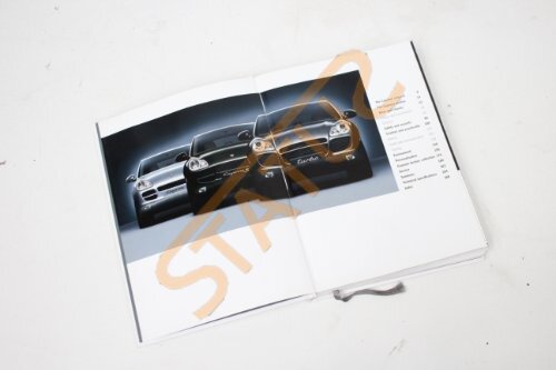 Porsche Cayenne 955 Hard Back Sales Spec Book For V6 V8 Turbo