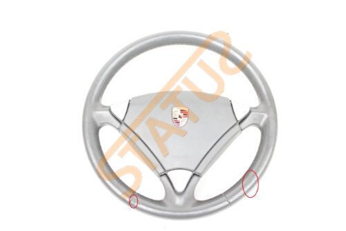 Porsche Cayenne 955 957 Tiptronic Grey Leather Heated Steering Wheel
