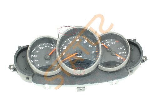 Porsche Boxster 986 Dash Clocks Instrument Cluster Grey Ring